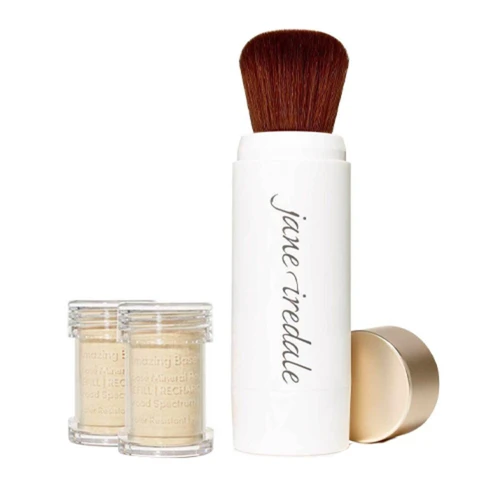 Jane Iredale Amazing Base Refillable Brush And 2 Refill Canisters - Amber SPF20 5 Jane Iredale Amazing Base Refillable Brush And 2 Refill Canisters - Amber SPF20 - Image 3