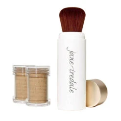 Jane Iredale Amazing Base Refillable Brush And 2 Refill Canisters - Amber SPF20 35 Jane Iredale Amazing Base Refillable Brush And 2 Refill Canisters - Amber SPF20 -Aura Beauty Shop Amazing Base Refillable Brush and 2 Refi 65606 647 detail