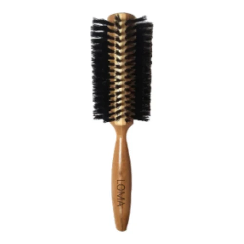 Loma Organics Bamboo Round Brush 3 Loma Organics Bamboo Round Brush