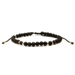 LaVigne Naturals Bracelet - Black Obsidian