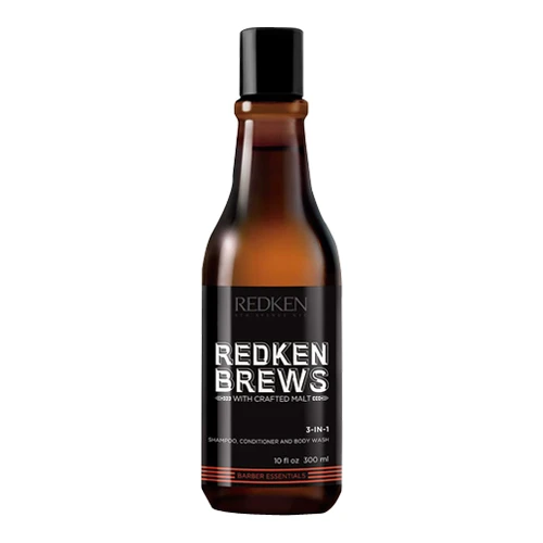 Redken Brews 3 In 1 Shampoo, Conditioner And Body Wash