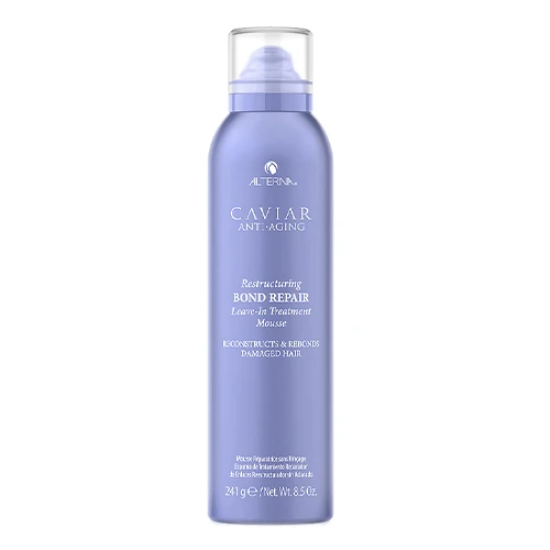Alterna Caviar Restructuring Bond Repair Leave-in Treatment Mousse 3 Alterna Caviar Restructuring Bond Repair Leave-in Treatment Mousse