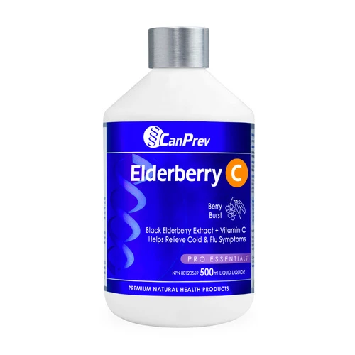 CanPrev Elderberry C Liquid - Berry Burst 3 CanPrev Elderberry C Liquid - Berry Burst