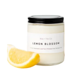 Wax + Fire Co. Lemon Blossom Soy Candle