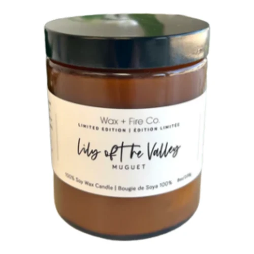 Wax + Fire Co. Lily Of The Valley Soy Candle 3 Wax + Fire Co. Lily Of The Valley Soy Candle