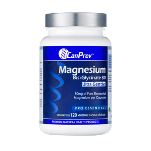 CanPrev Magnesium Bis-Glycinate 80 Ultra Gentle