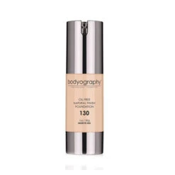 Bodyography Natural Finish Foundation - #100 Light (Neutral Undertone) -Aura Beauty Shop Natural Finish Foundation 130 Light Med Neutral Undertone 60318 1378 detail