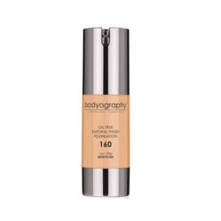 Bodyography Natural Finish Foundation - #100 Light (Neutral Undertone) -Aura Beauty Shop Natural Finish Foundation 160 Medium Neutral Undertone 60320 4217 detail