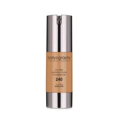 Bodyography Natural Finish Foundation - #100 Light (Neutral Undertone) -Aura Beauty Shop Natural Finish Foundation 240 Dark Warm Undertone 60325 931 detail
