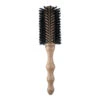 Philip B Botanical Round Hairbrush, Polished Mahogany Handle - Large (65mm) 2 Philip B Botanical Round Hairbrush, Polished Mahogany Handle - Large (65mm) -Aura Beauty Shop PHB65MM 20104 6827 detail