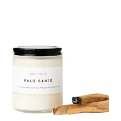 Wax + Fire Co. Palo Santo Soy Candle