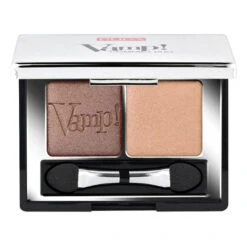 Pupa Vamp! Compact Duo Eyeshadow - 02 Pink Earth -Aura Beauty Shop Vamp Compact Duo Eyeshadow 004 Bronze Amber 36114 9026 detail