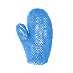 Supracor Stimulite Bath Mitt - Blue -Aura Beauty Shop mitt1 2327 detail